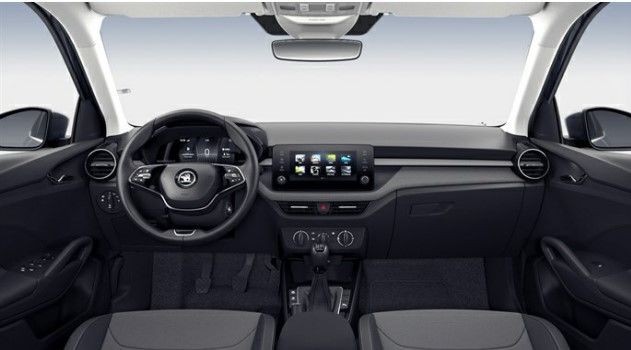 Tableau de bord — location SKODA FABIA à Alger