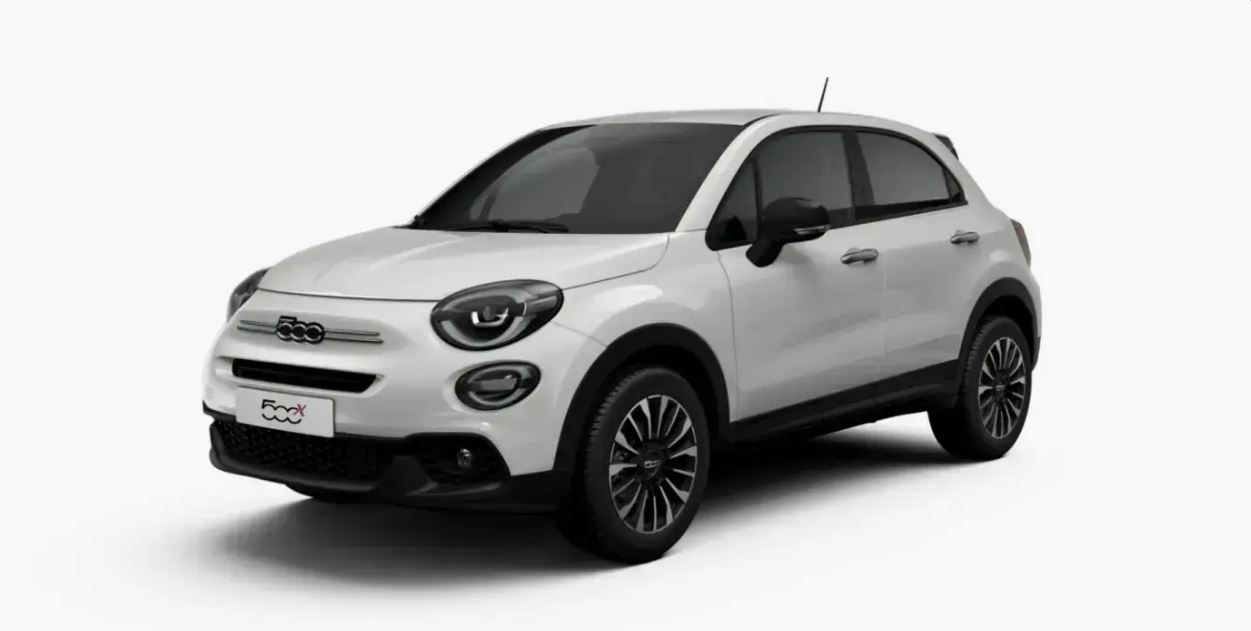 Tableau de bord — location FIAT 500X à Alger